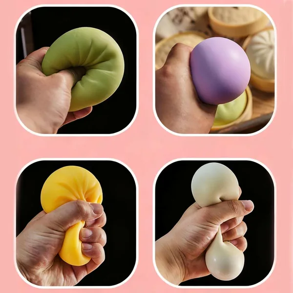 Dumpling Squeeze Toy with Steamer Packaging - product view 8