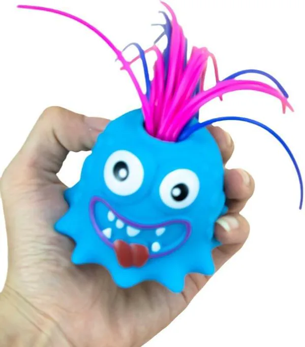 Hair-Pull Screaming Character Toy - Halloween Design - product view 2