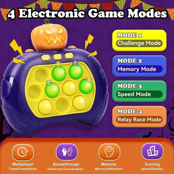 Light-Up Push-Bubble Handheld Game - product view 3