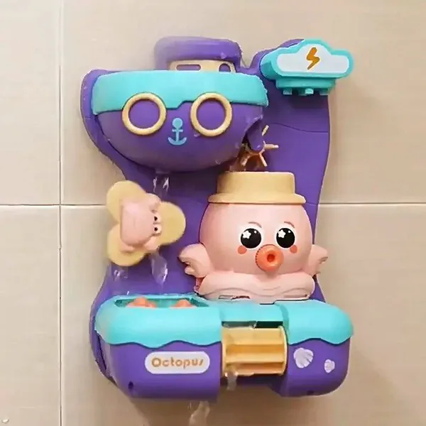 Octopus Waterwheel Bath Toy - product view 2