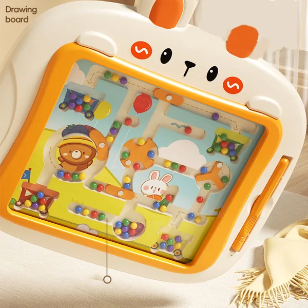 Rabbit-Theme Magnetic Color & Number Maze - product view 5