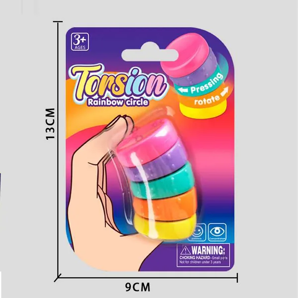 Twist-and-Spin Fidget - 24-Piece Display