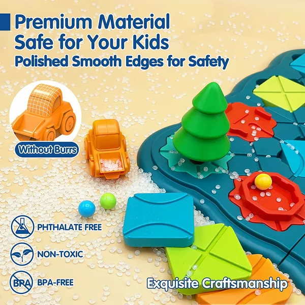 Road Maze Building-Block Board Game - product view 6
