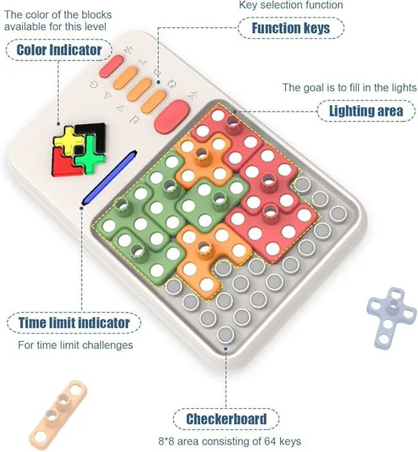 Pattern-Matching Block Challenge Game - product view 12