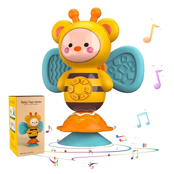 Musical Suction-Cup Activity Spinner