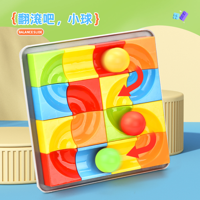 Marble Run & Drawing Board - 2-in-1 Set - product view 2