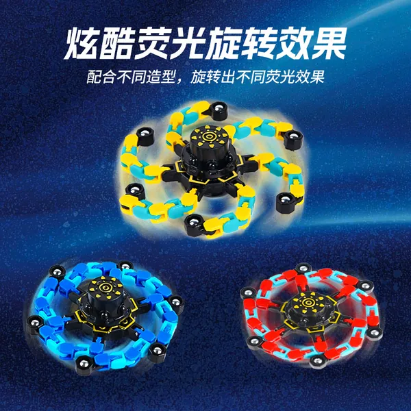 Transforming Mechanical Finger Spinner - product view 3