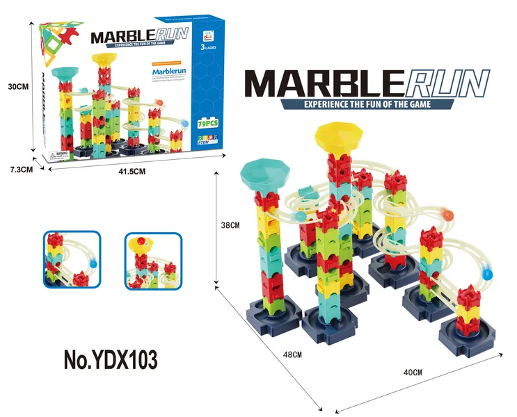 Build-Your-Own Marble Maze Track Set - product view 3