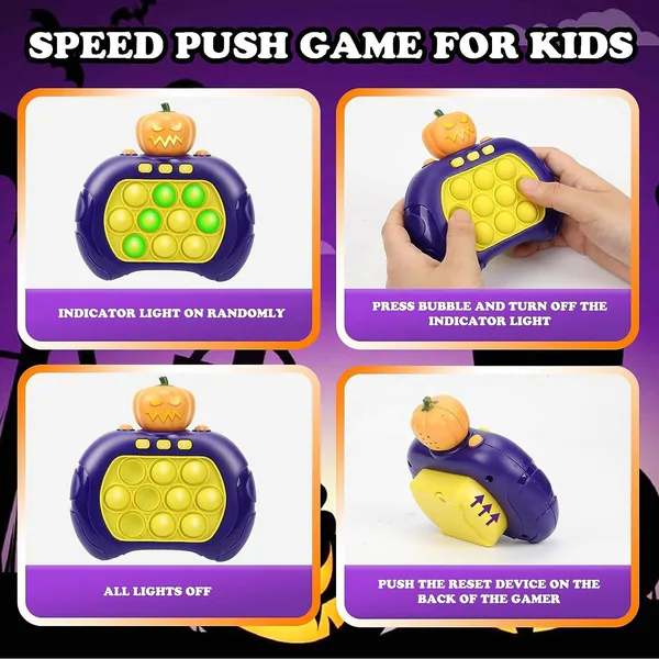 Light-Up Push-Bubble Handheld Game - product view 5