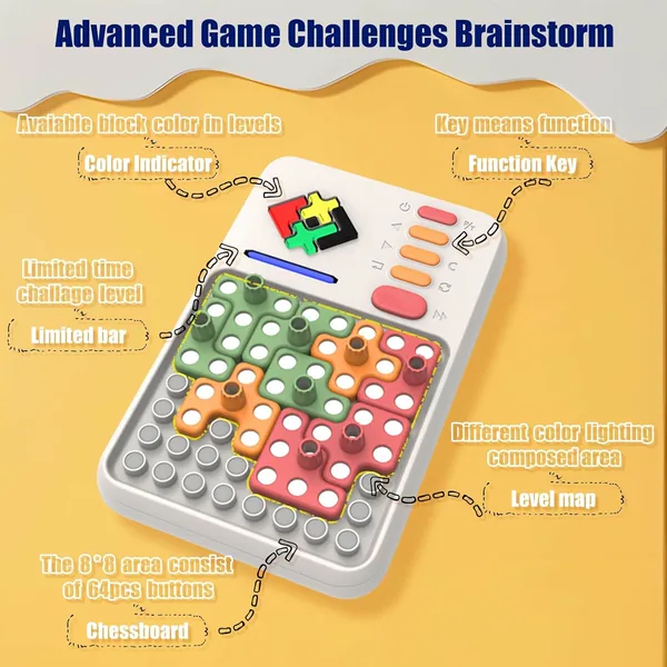 Pattern-Matching Block Challenge Game - product view 6