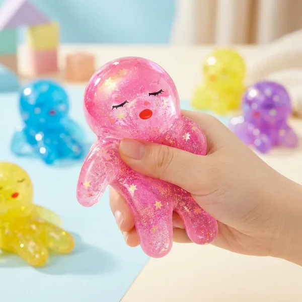 Glitter Figure Squeeze Toy - product view 6