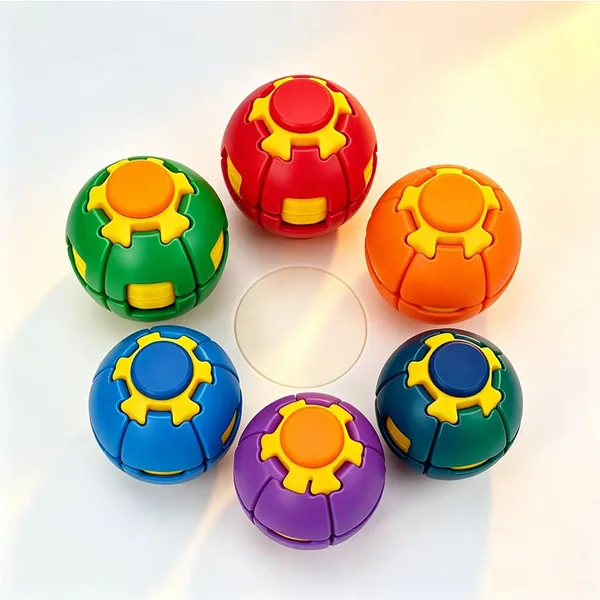 Rotating Fidget Ball - Display Box