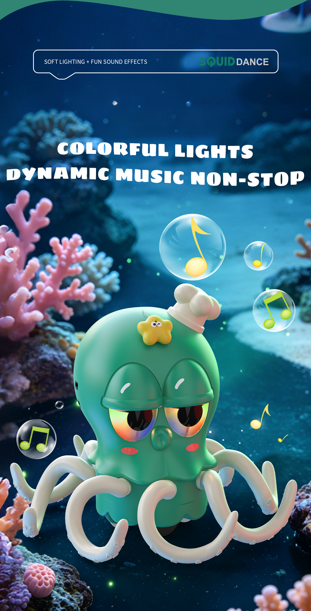 Electric Dancing Squid - Second-Generation Design - product view 5