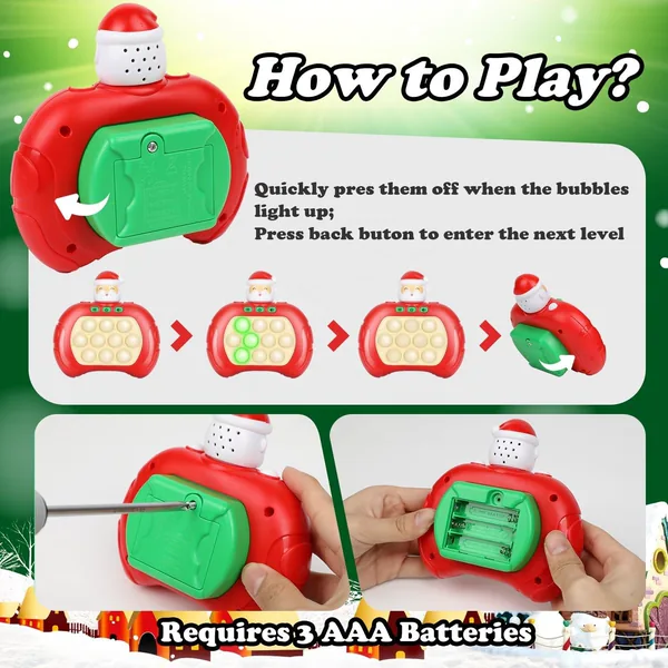 Light-Up Push-Bubble Handheld Game - product view 6