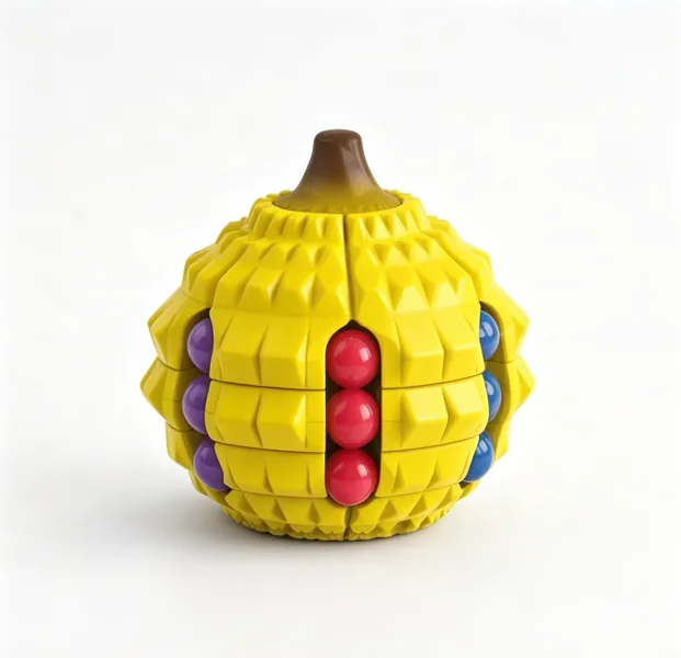 Durian-Shape Rotating Bead Puzzle - product view 2