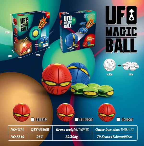 Light-Up Fidget Ball - Three-Light Design