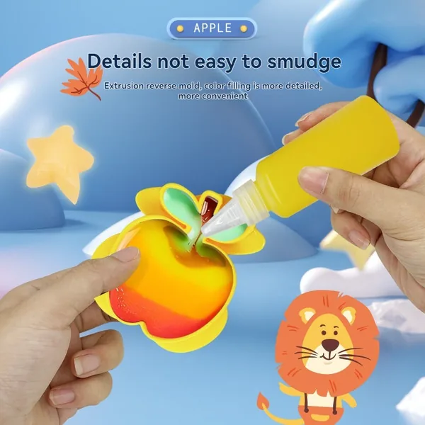 Apple-Theme Water Elf DIY Squishy Kit - product view 5