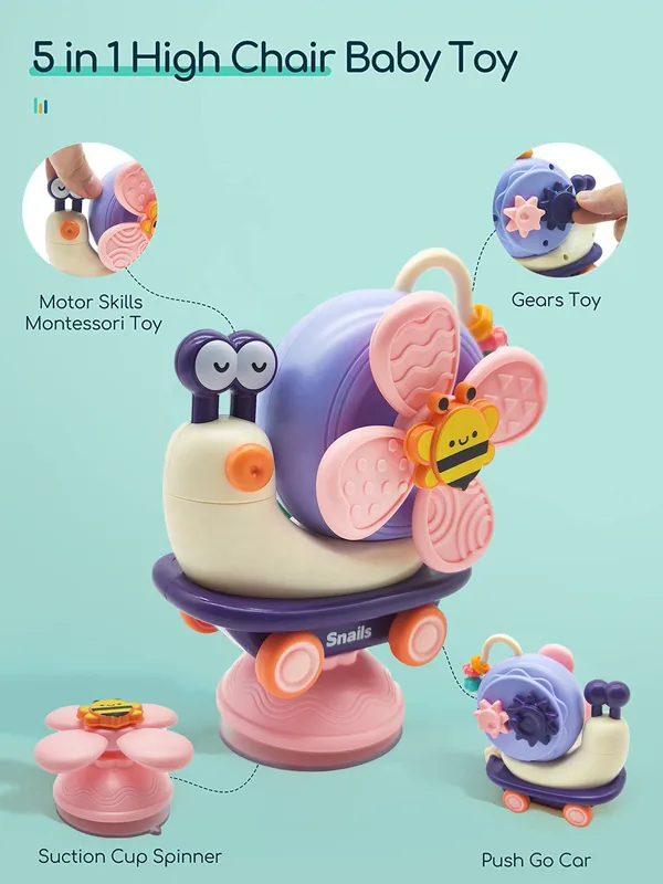 Suction-Cup Activity Spinner - product view 3