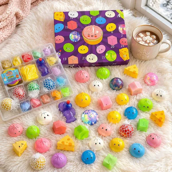 24-Day Baozi Squishy Surprise Calendar - product view 5