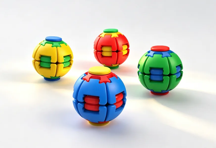 Rotating Fidget Ball - OPP Bag