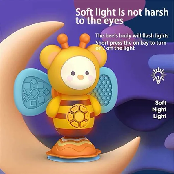 Musical Suction-Cup Activity Spinner - product view 6