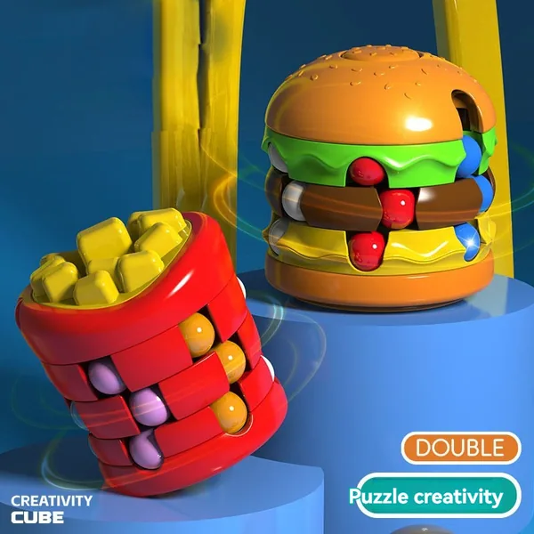 Magic Bean Rotating Puzzle Cube - product view 6