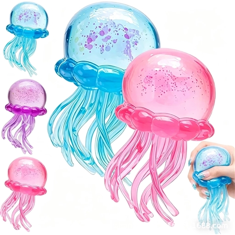 Maltose Jellyfish Squeeze Toy