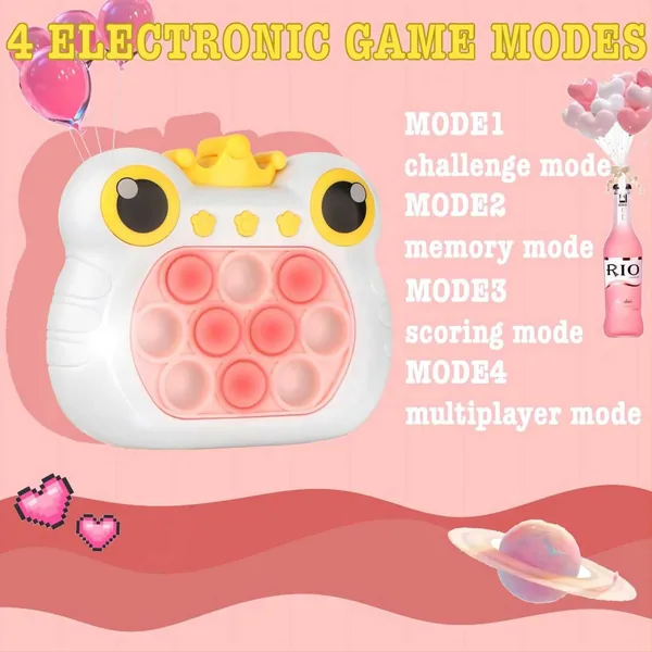 Handheld Quick-Push Bubble Game - product view 2