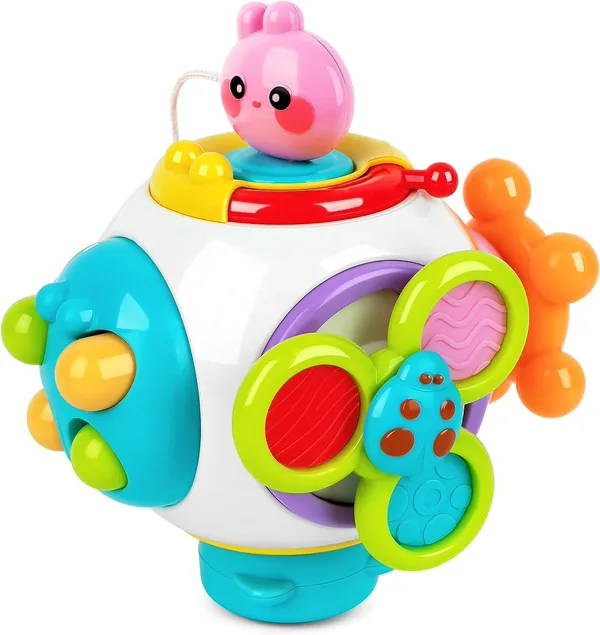 Handheld Busy-Board Activity Cube - product view 8