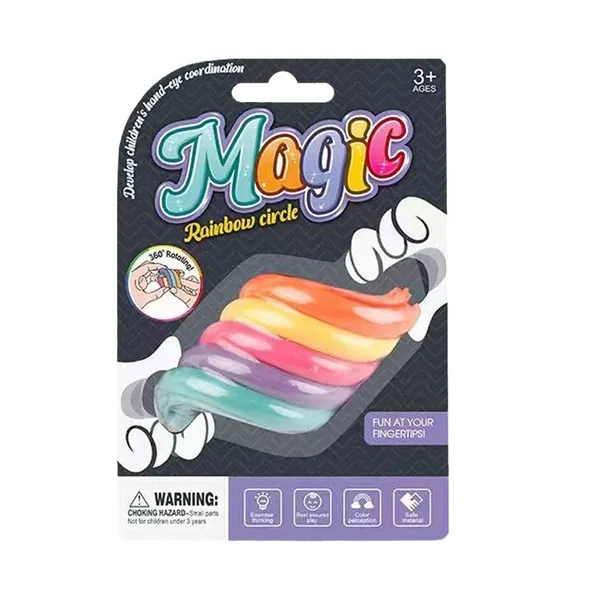 Rainbow Spinning Ring Fidget - Display Pack - product view 2